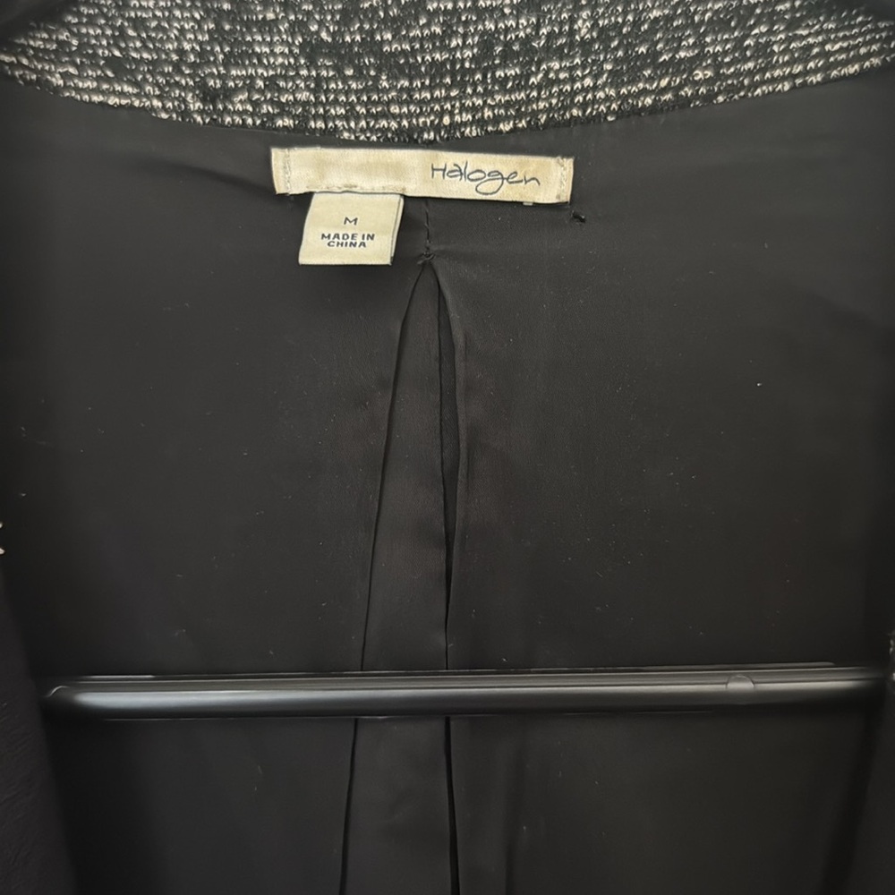 Halogen Tweed One Button Blazer - image 2